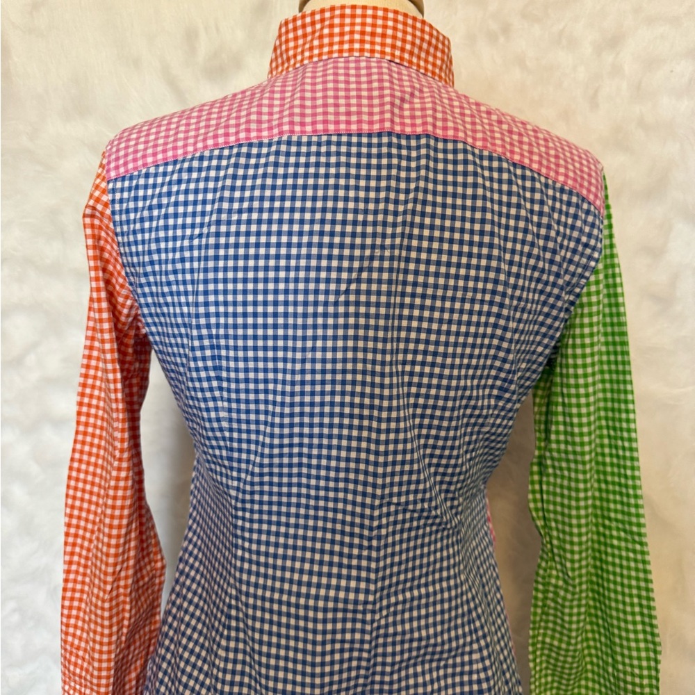 Ralph Lauren Colorful Patchwork Button Down Shirt - image 3